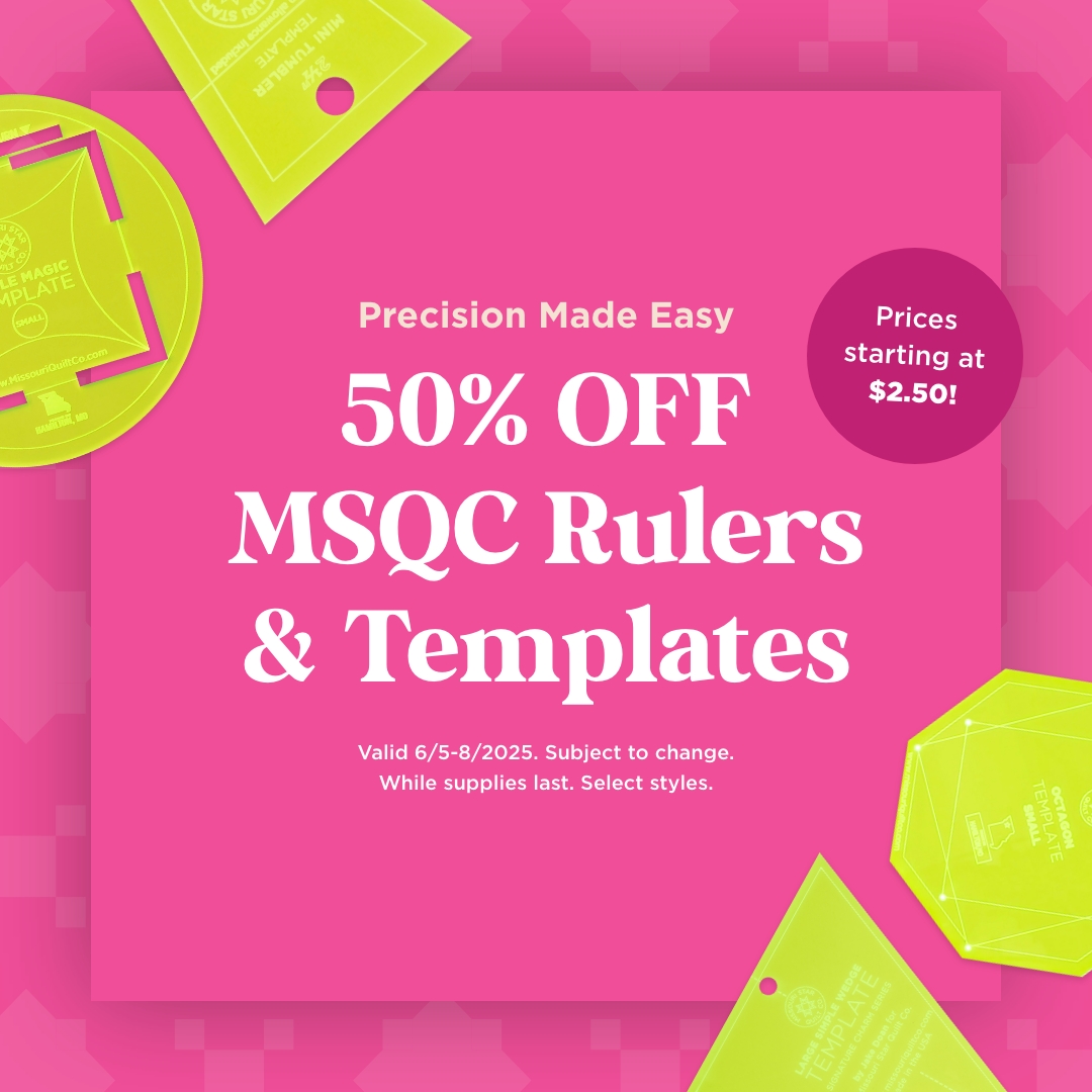 Missouri Star Ruler & Template Sale