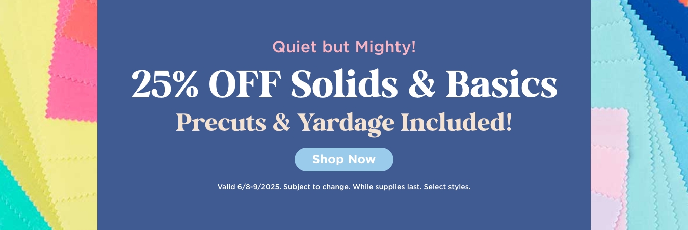 Basics & Solids Sale