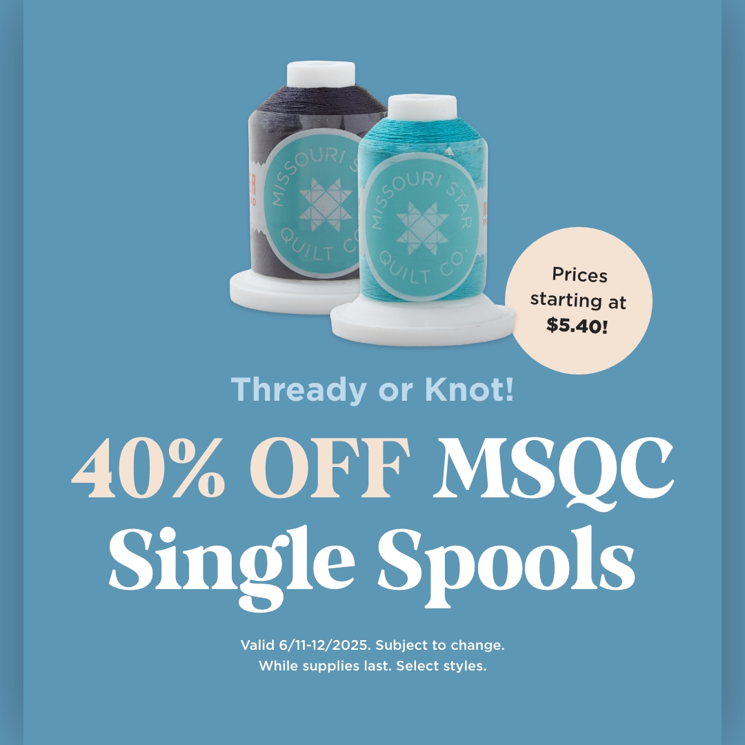 40% Off MSQC Single Spools