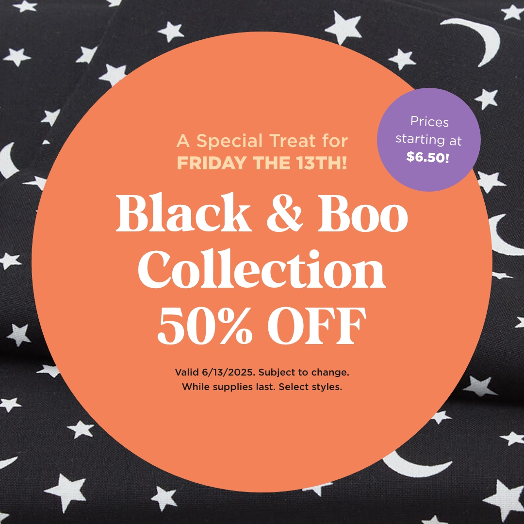Black & Boo Collection 50% Off
