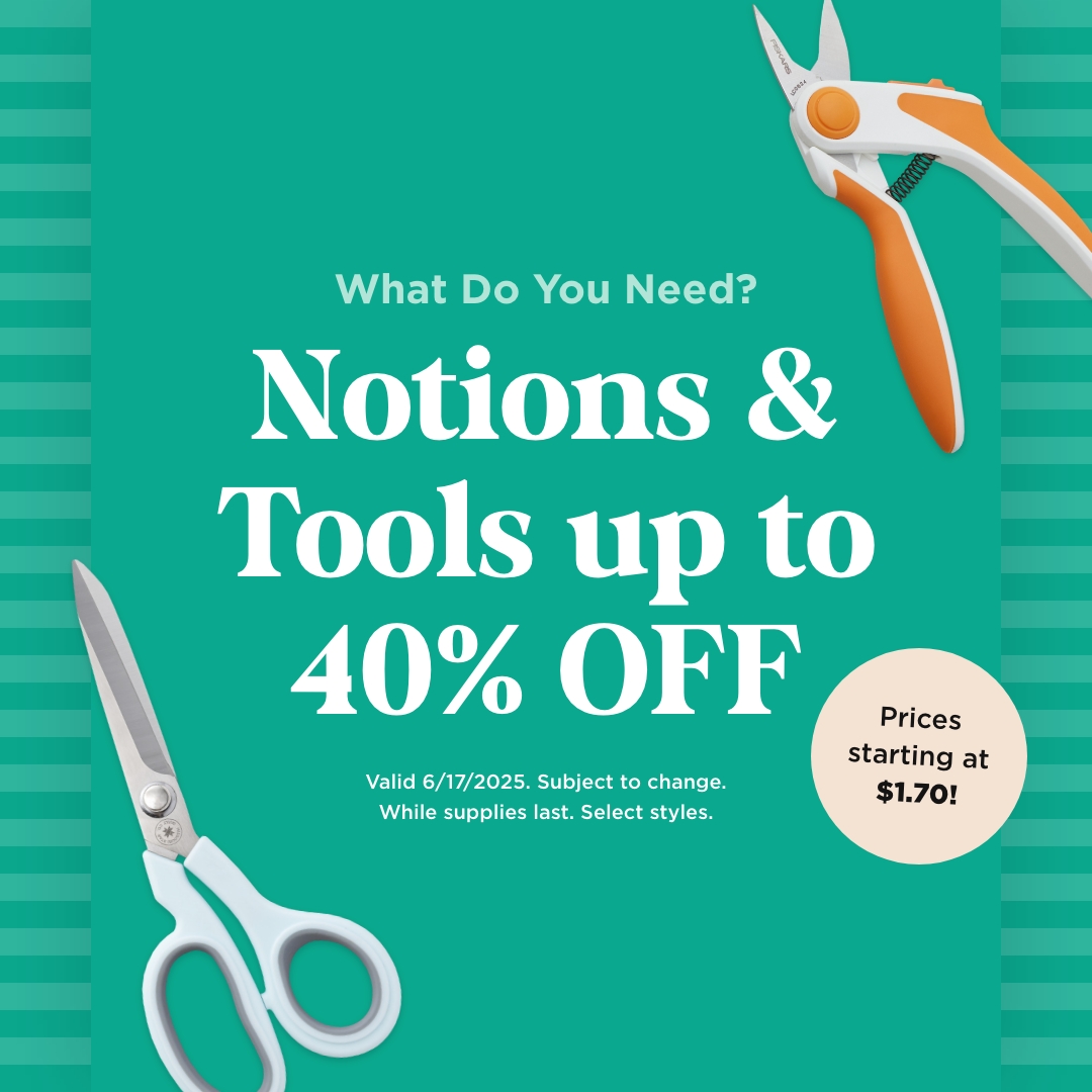 Notions & Tools ip to 40% Off