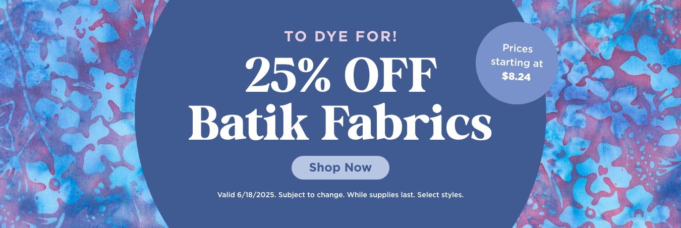 Batiks Sale