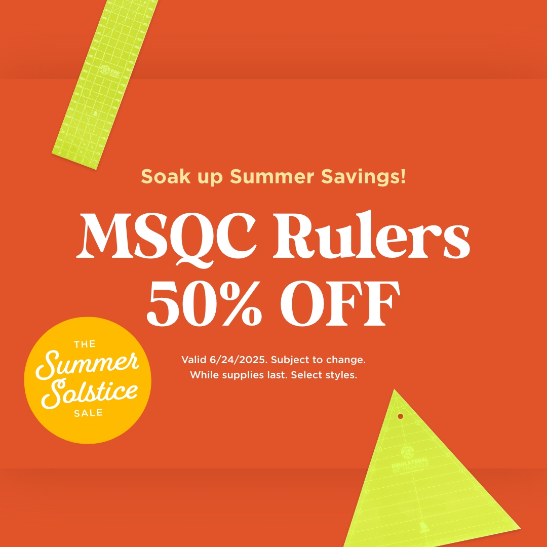 MSQC Rulers 50% Off
