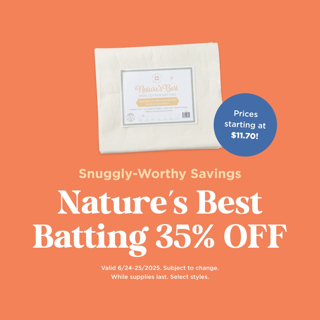 Nature's Best Batting 35% Off