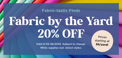 Yardage Sale