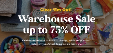 Warehouse Sale