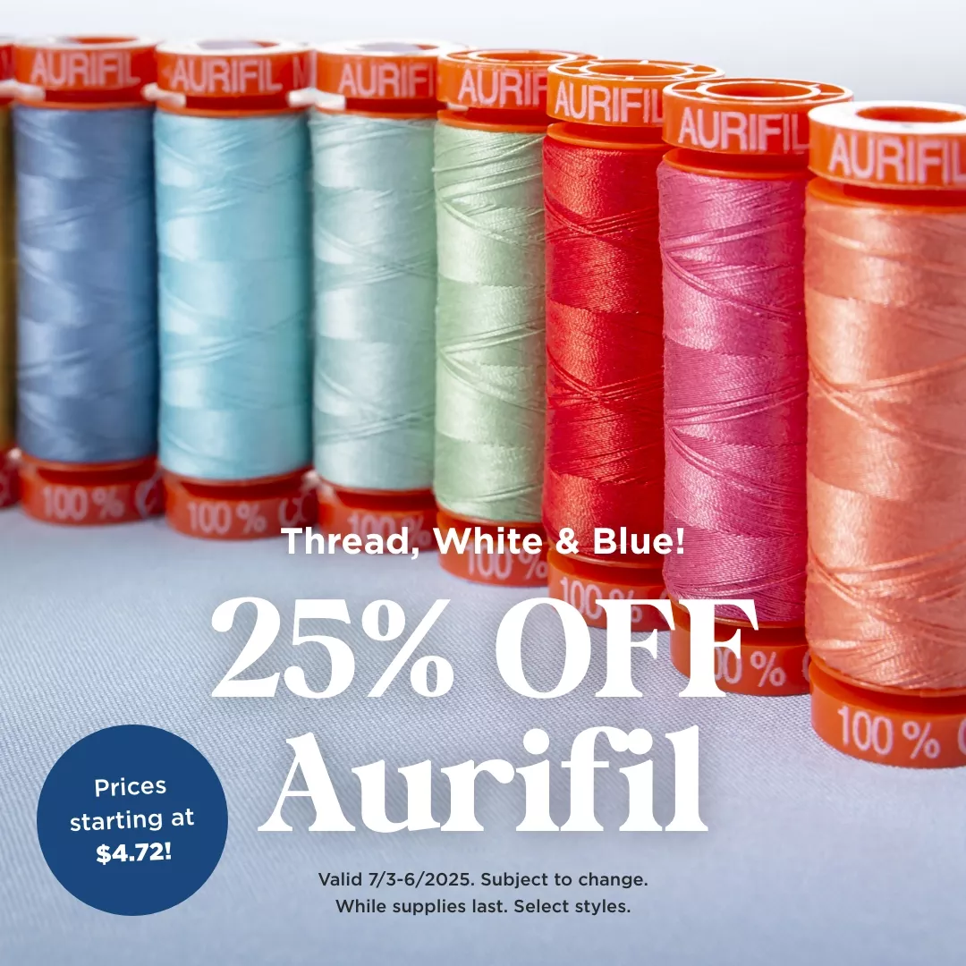25% Off Aurifil