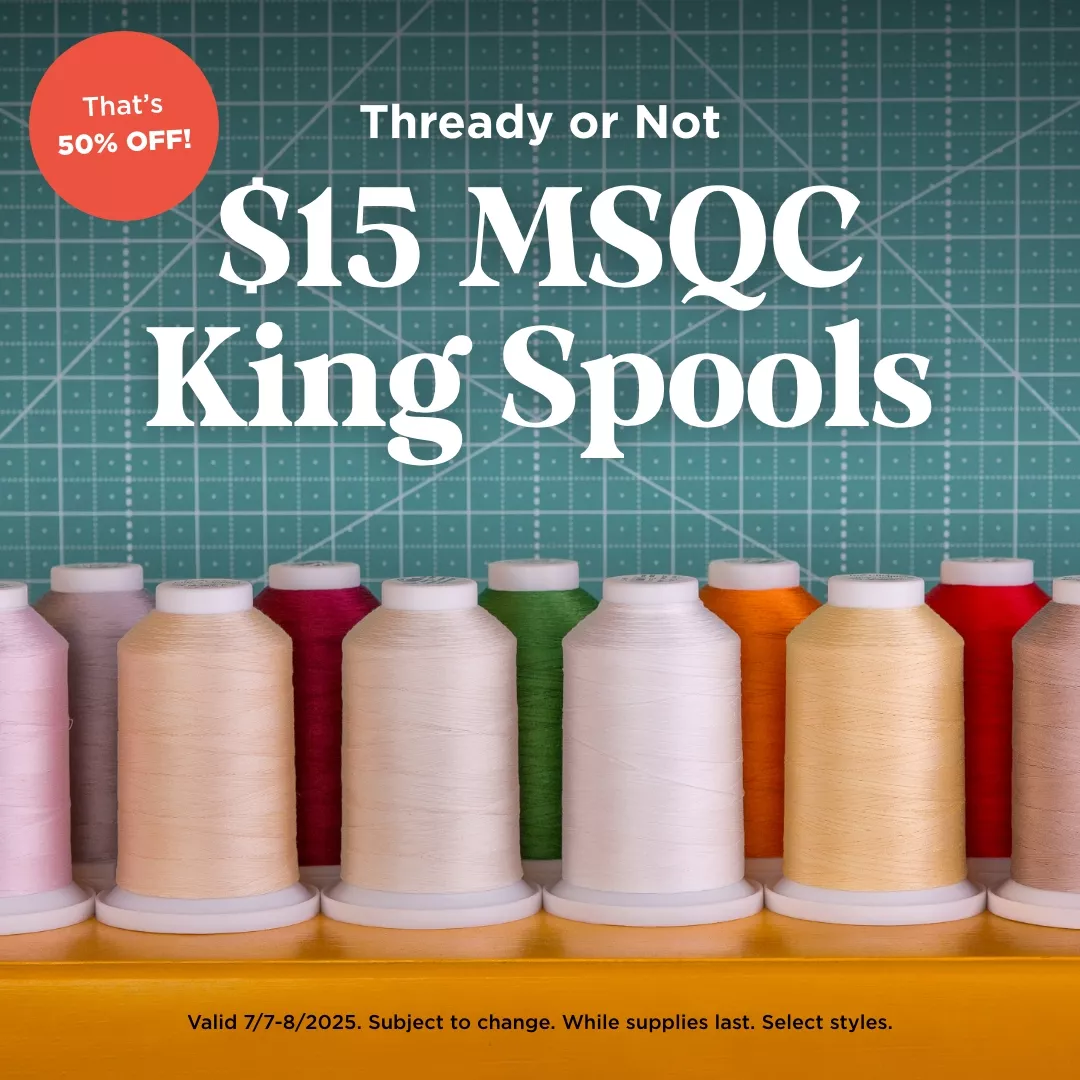 $15 MSQC King Spools