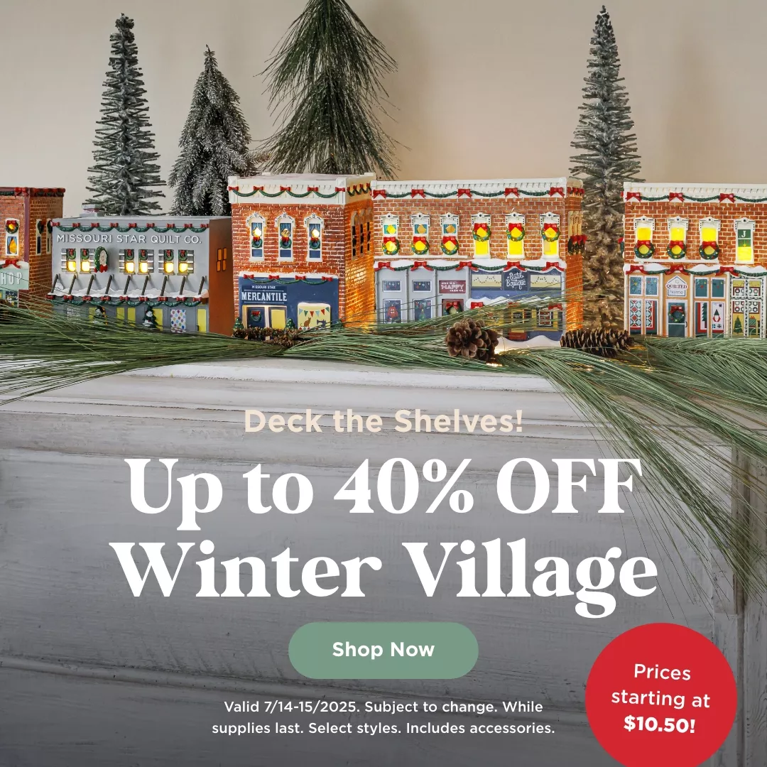 Up to 40% Off Winter Village