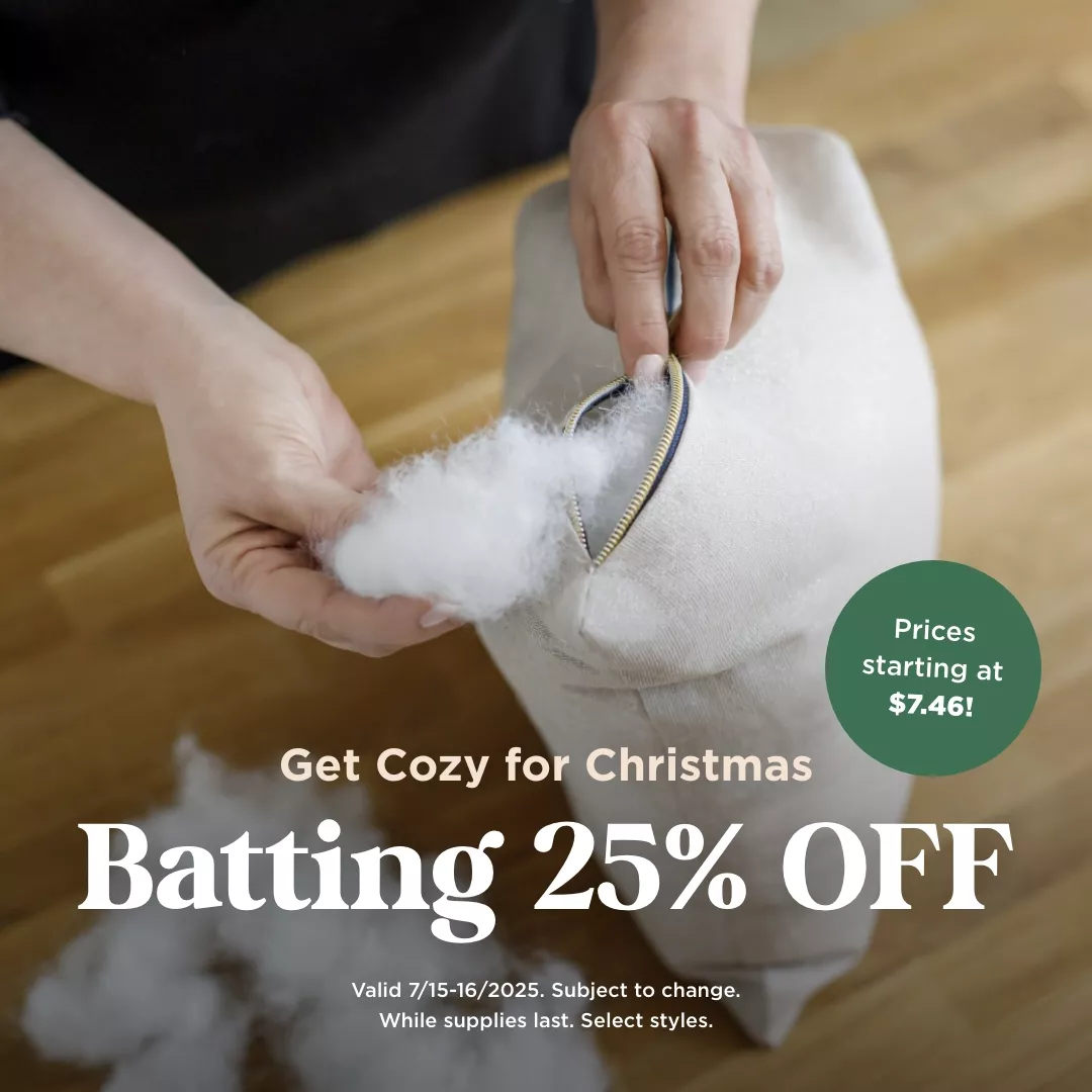 Batting 25% Off