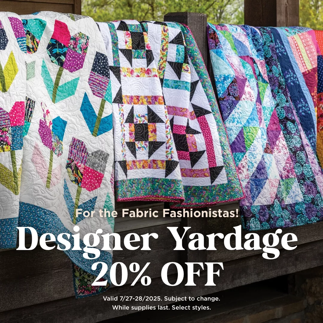 Designer Yardage 20% Off