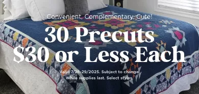 30 Precuts on Sale