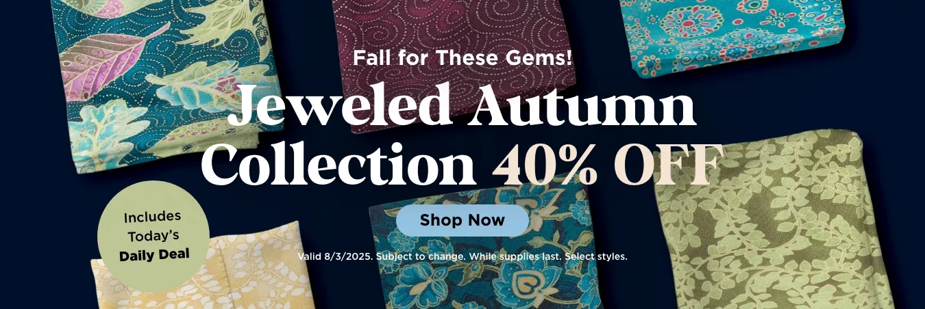 Jeweled Autumn Fabric Sale
