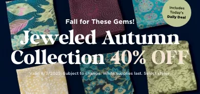 Jeweled Autumn Fabric Sale
