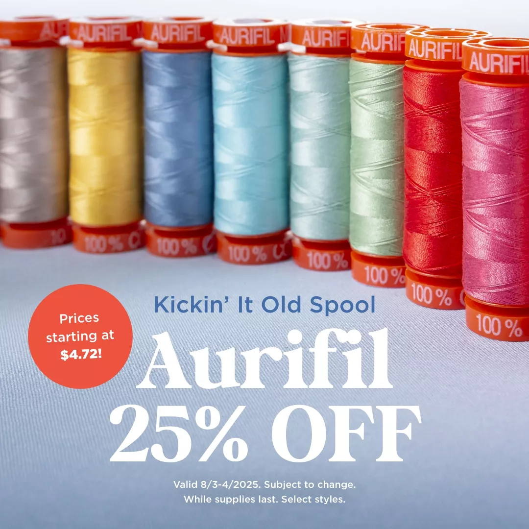 Aurifil 25% Off