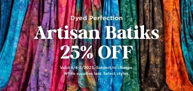 Artisan Batiks Sale
