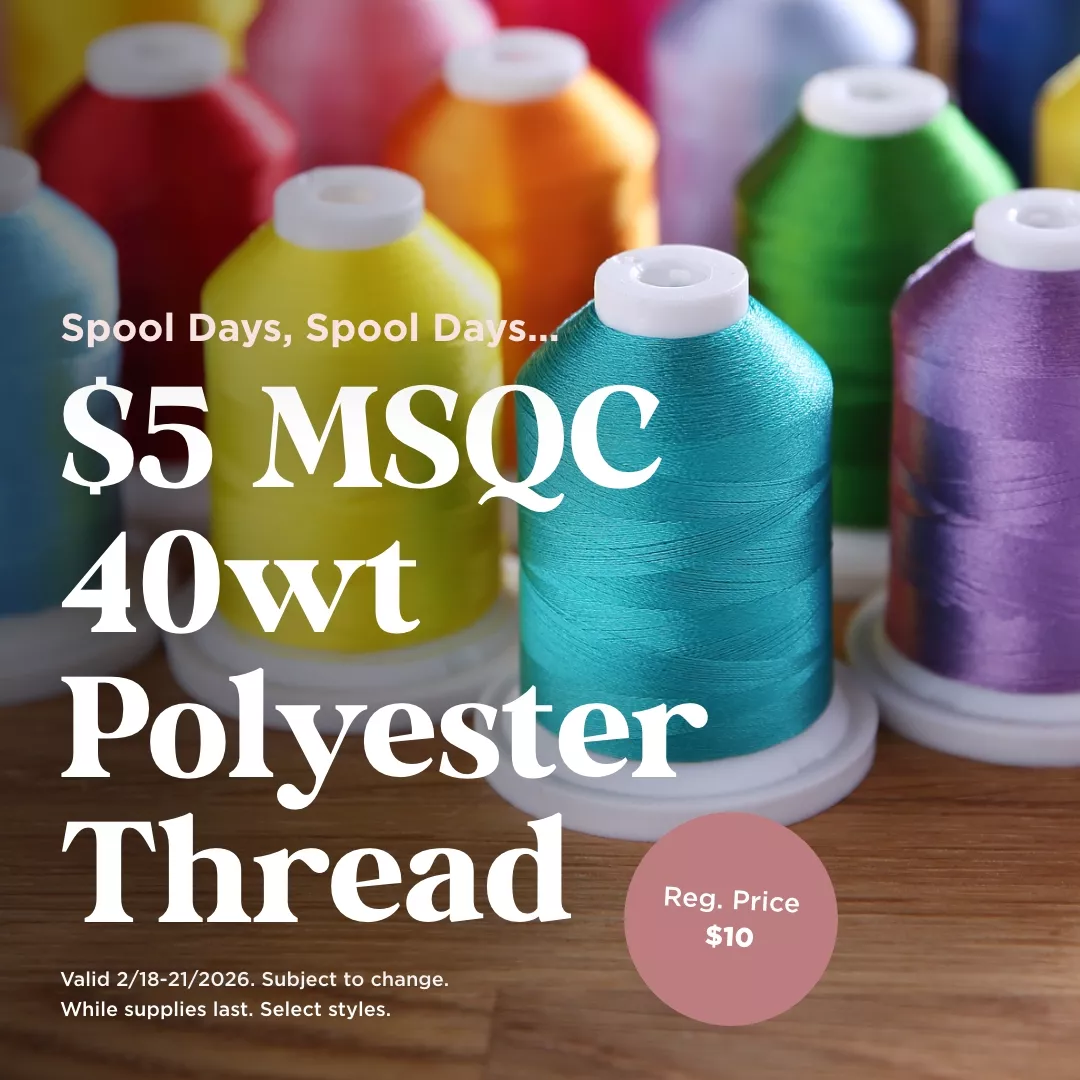 $5 MSQC 40wt Polyester Thread