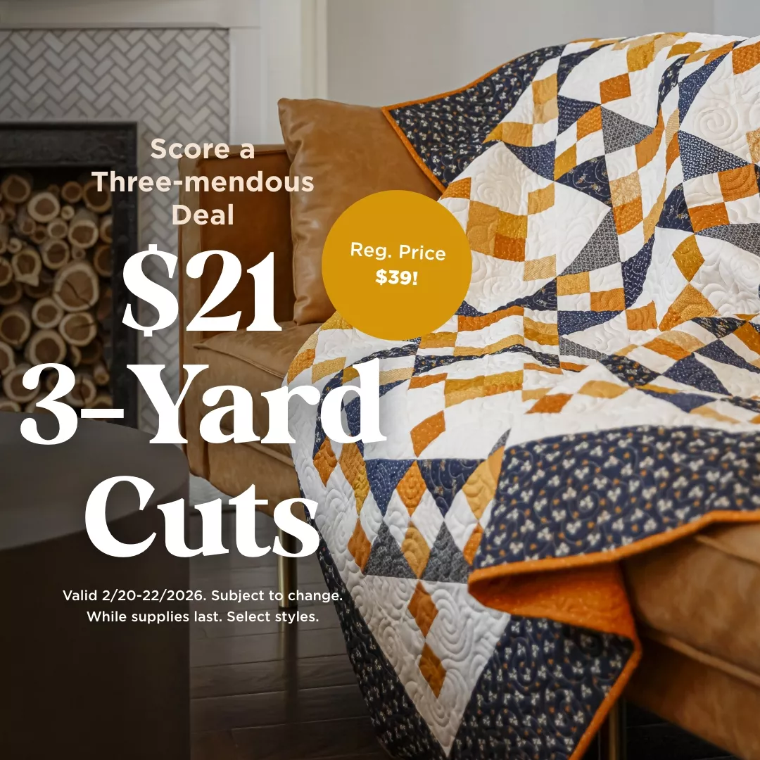 $21 3-Yard Cuts
