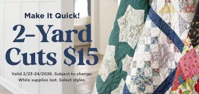 2 Yard Cut Sale