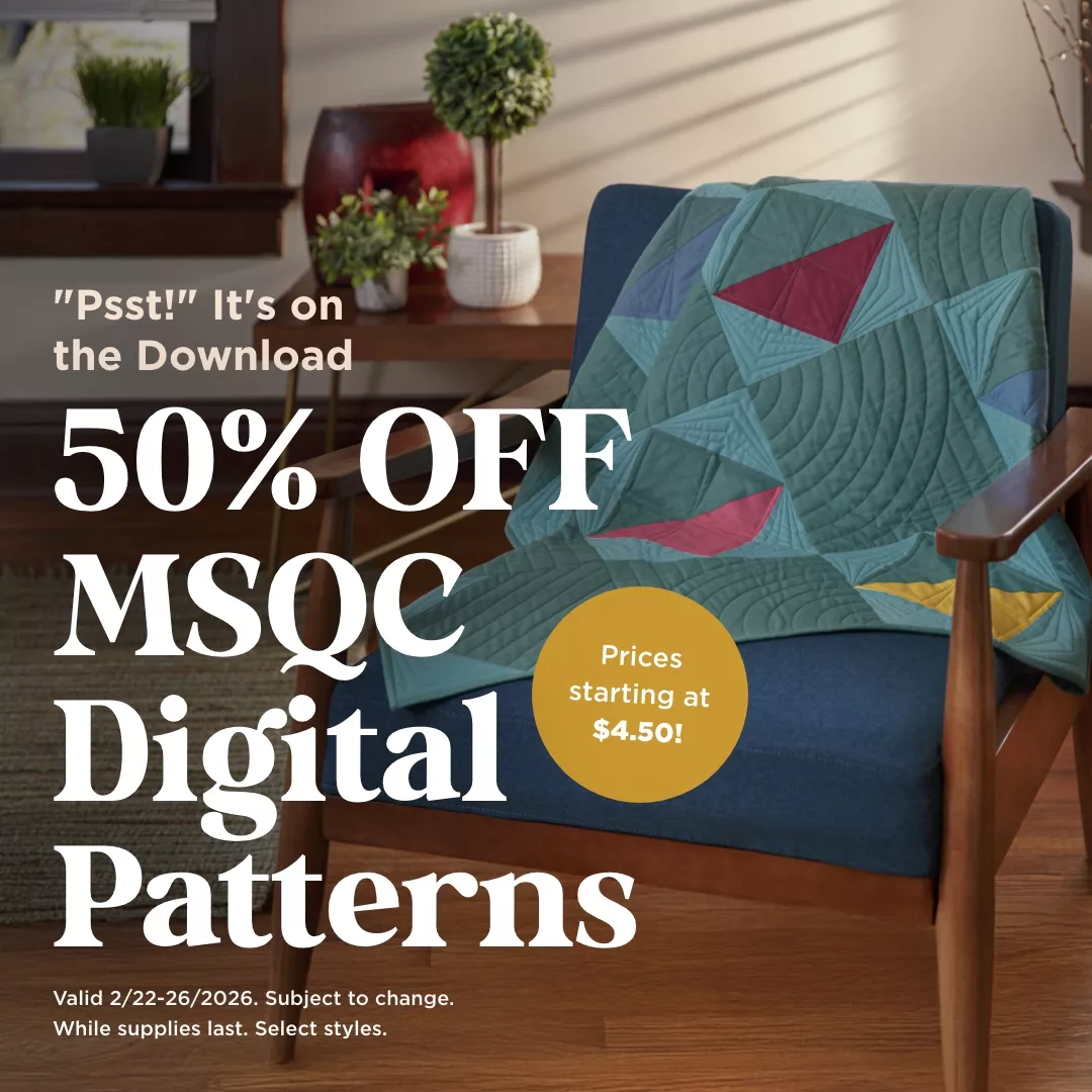 50% Off MSQC Digital Patterns