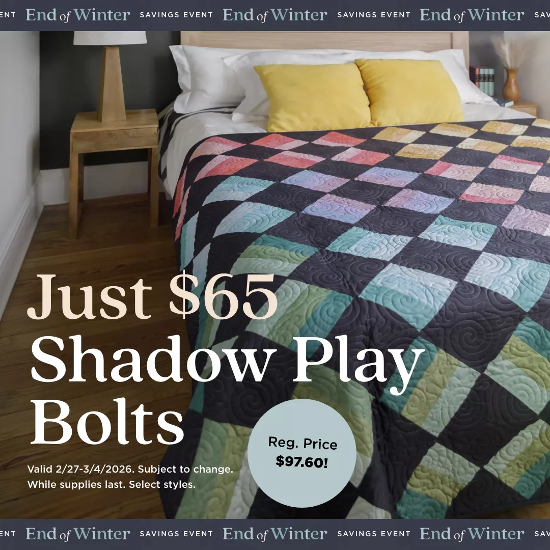 Just $65 Shadow Play Bolts