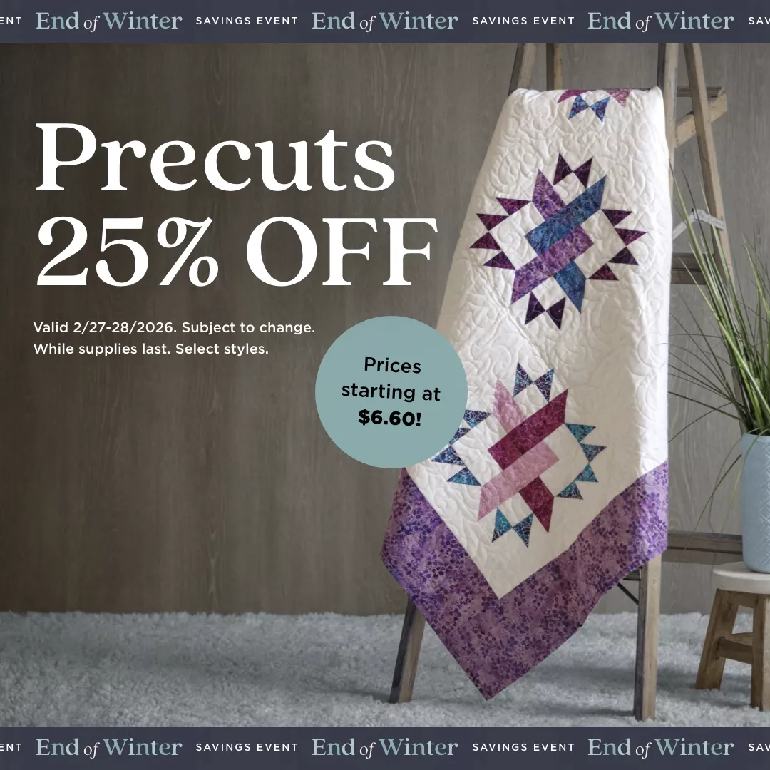 Precuts 25% Off