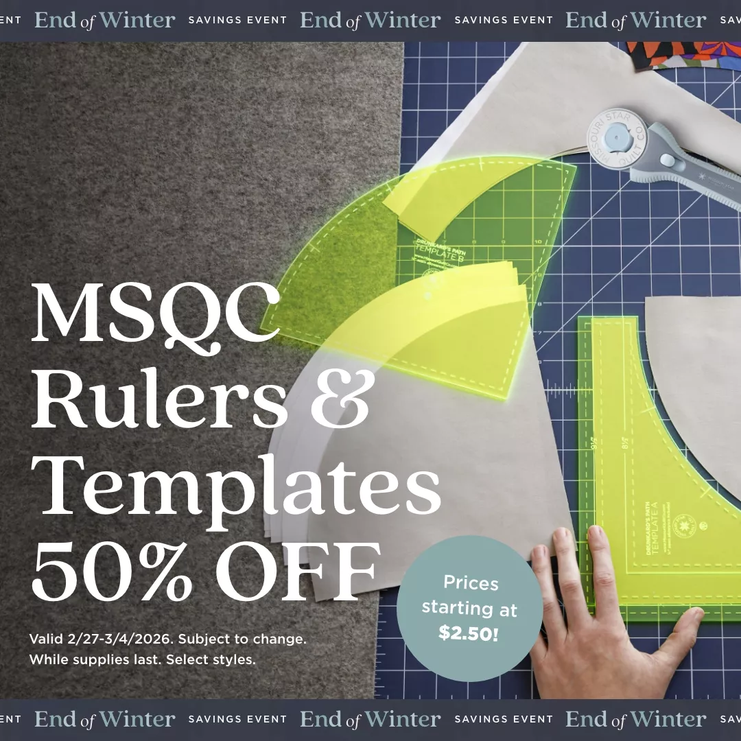 MSQC Rulers & Templates 50% Off