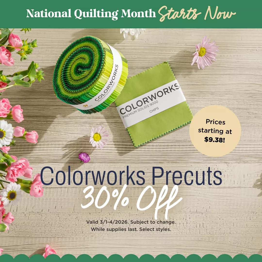 Colorworks Precuts 30% Off