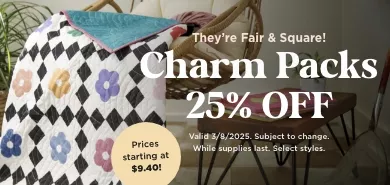 Charm Pack Sale