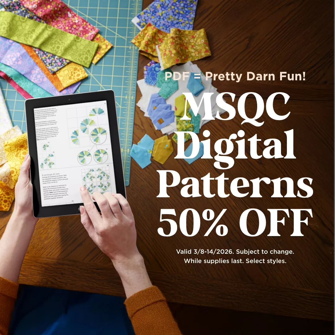 MSQC Digital Patterns 50% Off