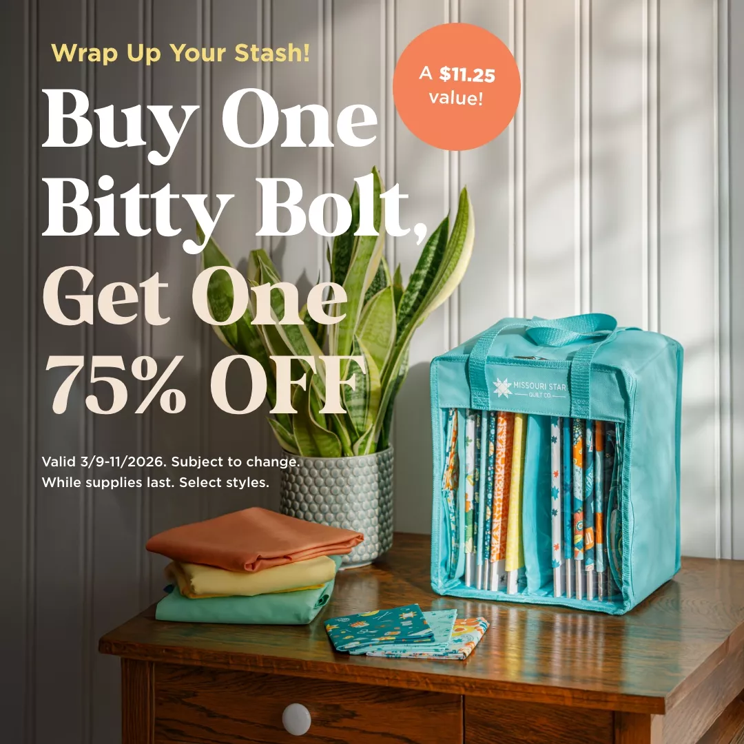 Buy One Bitty Bolt Get One 75% Off