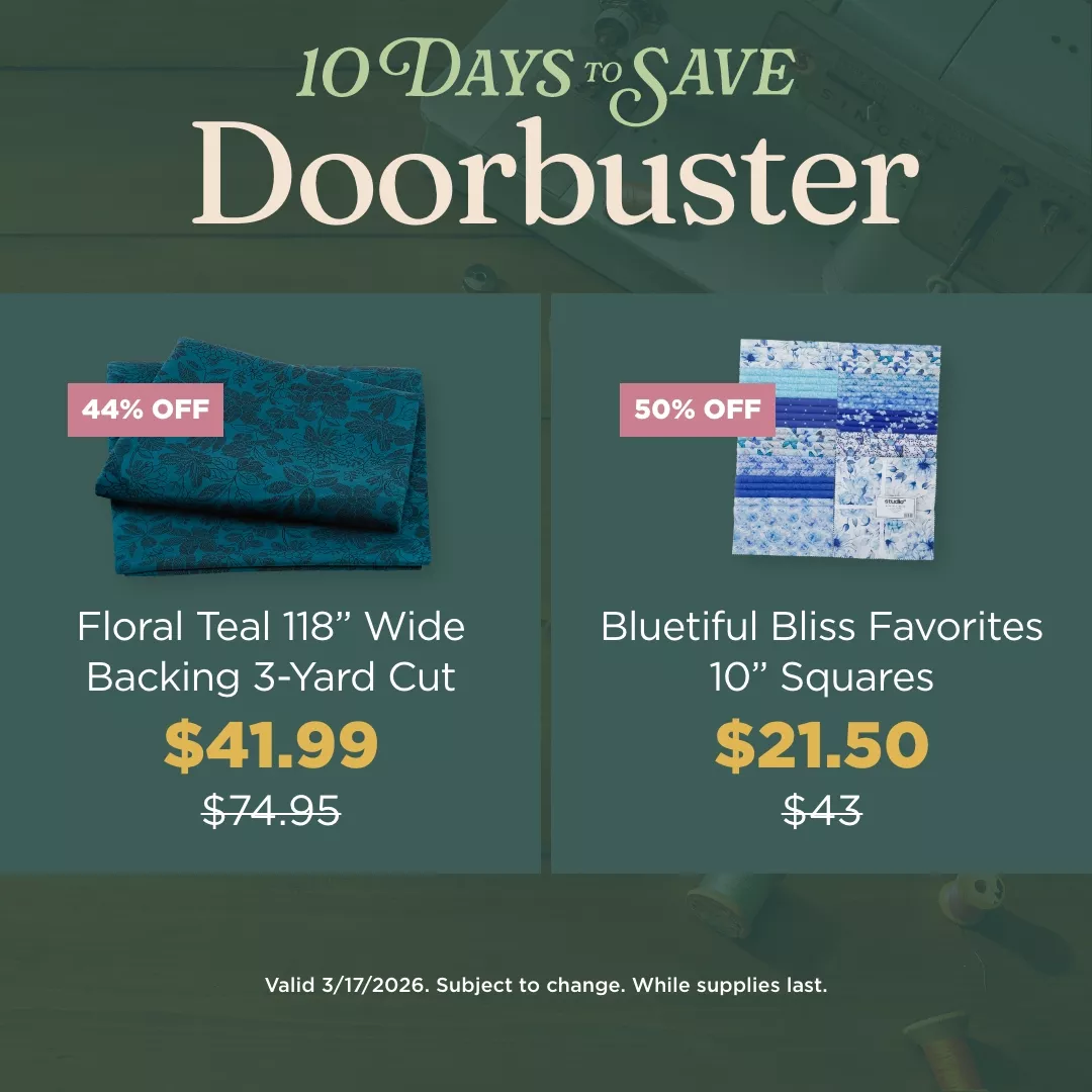 10 Days to Save Doorbuster