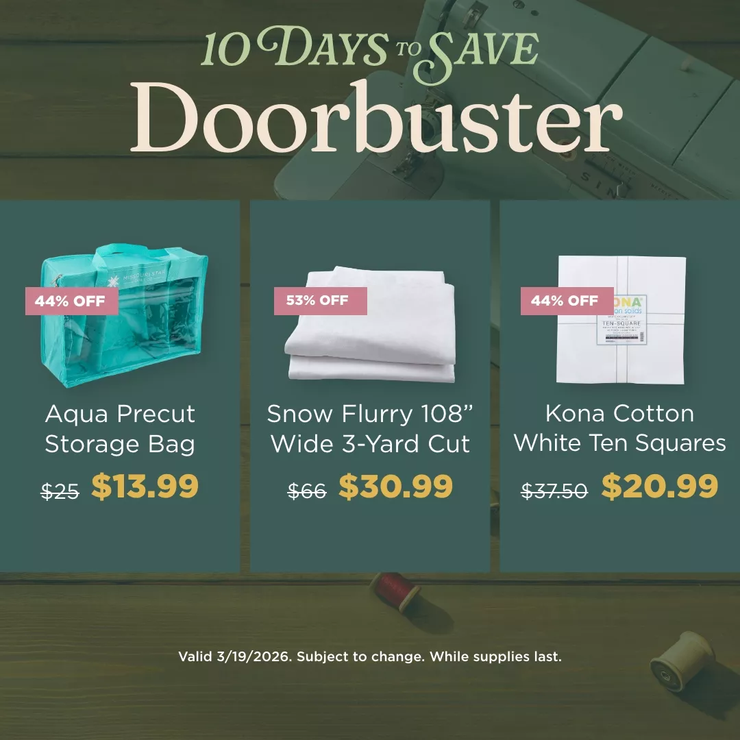 10 Days to Save Doorbuster