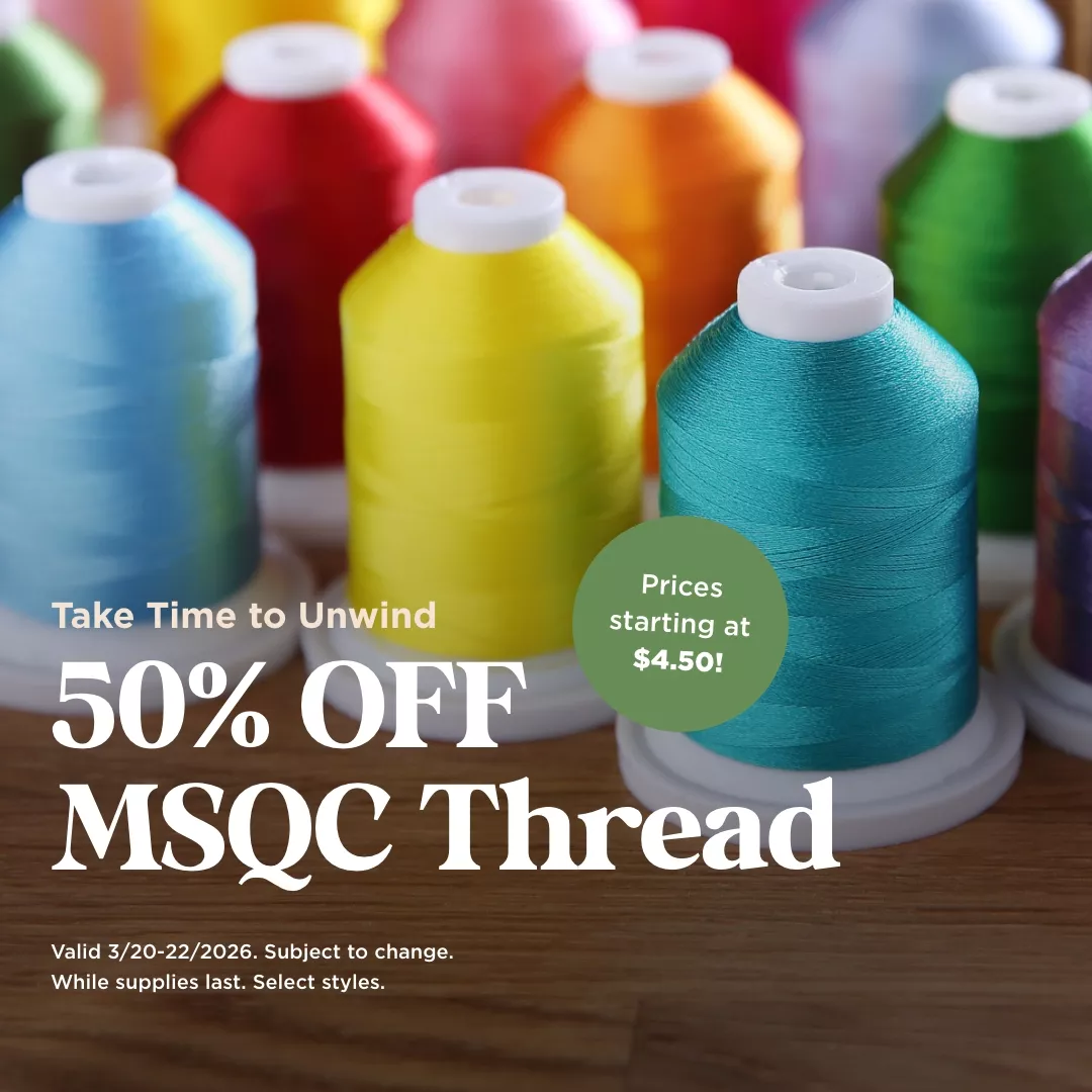 50% Off MSQC Thread