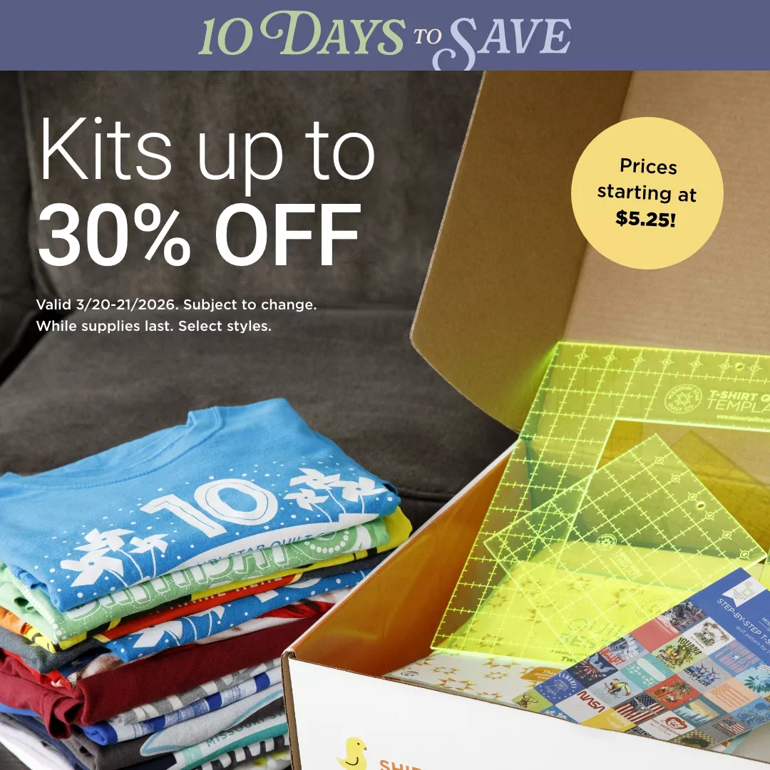 Kits up to 30% Off
