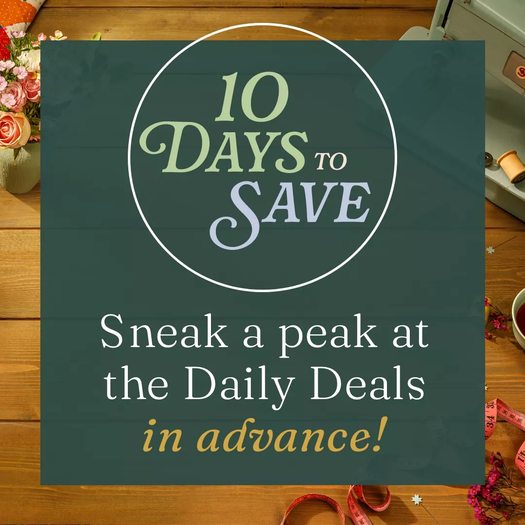 Daily Deal Sneak Peak