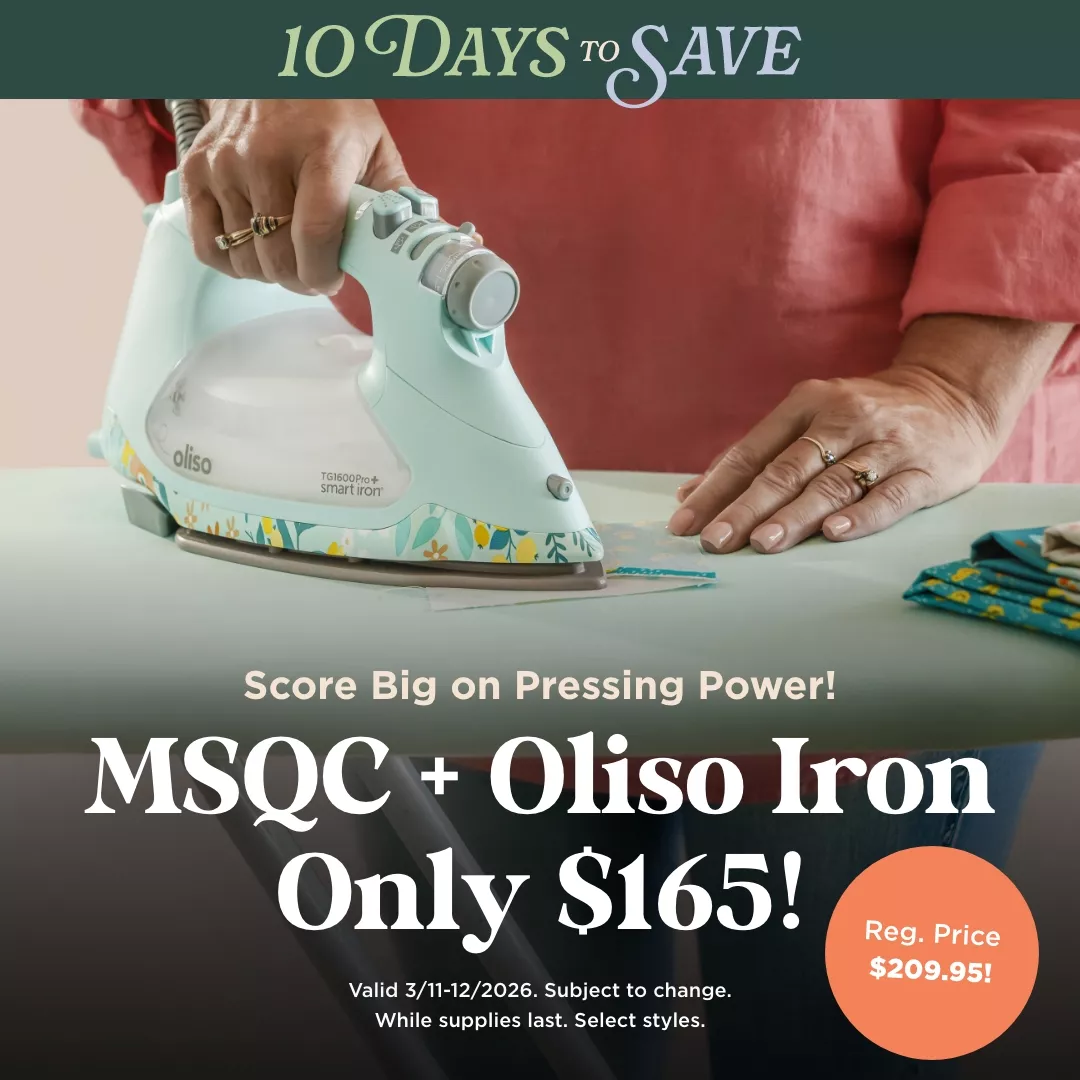 MSQC + Oliso Iron only $165