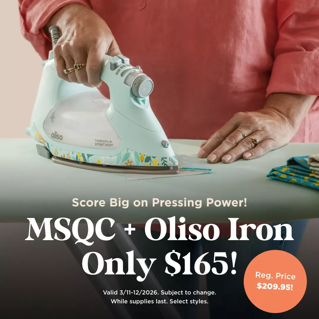 MSQC + Oliso Iron only $165