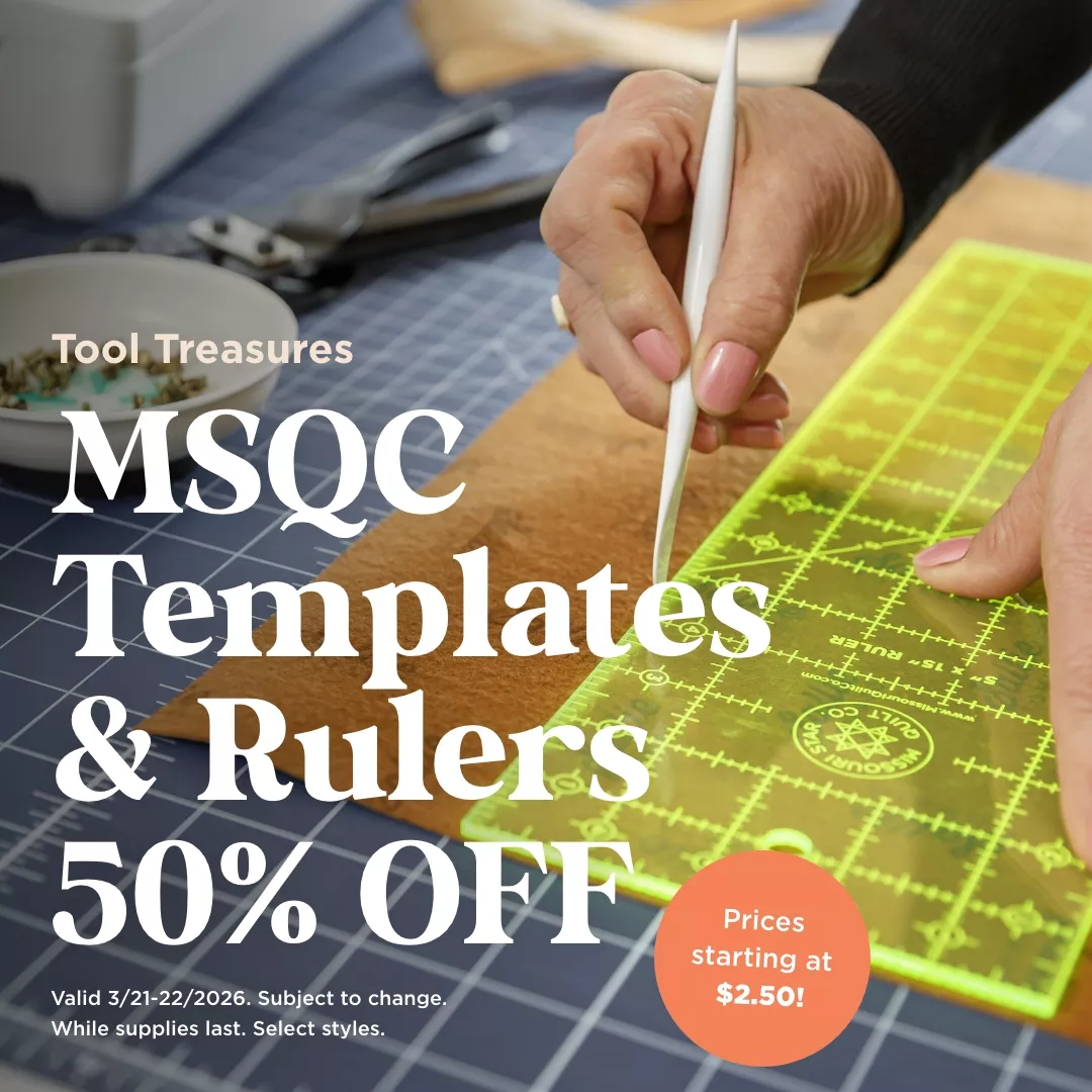 MSQC Templates & Rulers 50% Off