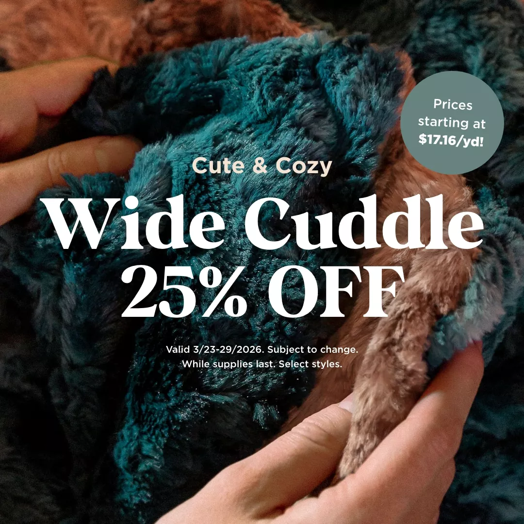 Wide Cuddle 25% Off