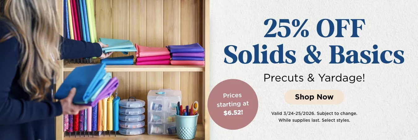 Solids & Basics Sale