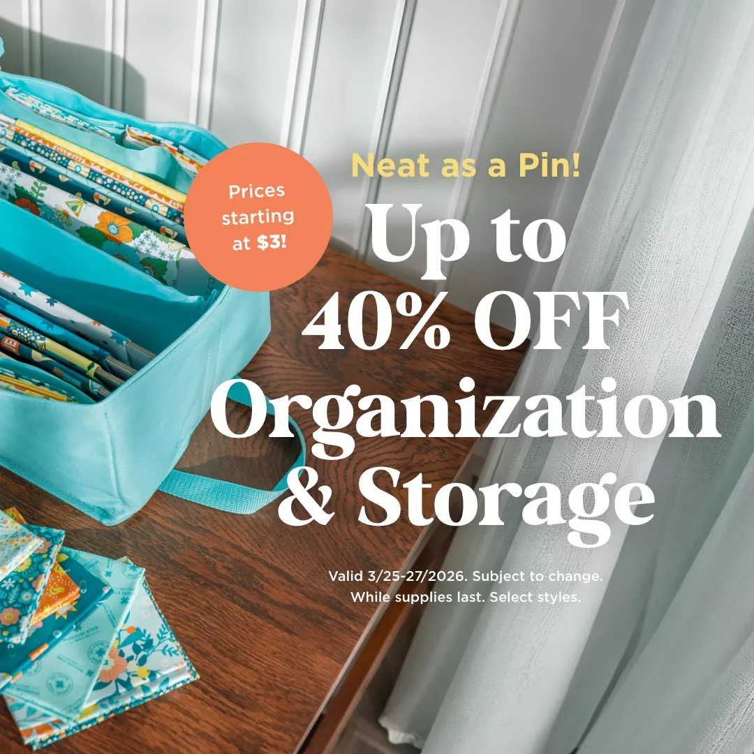 Up to 40% Off Organization & Storage