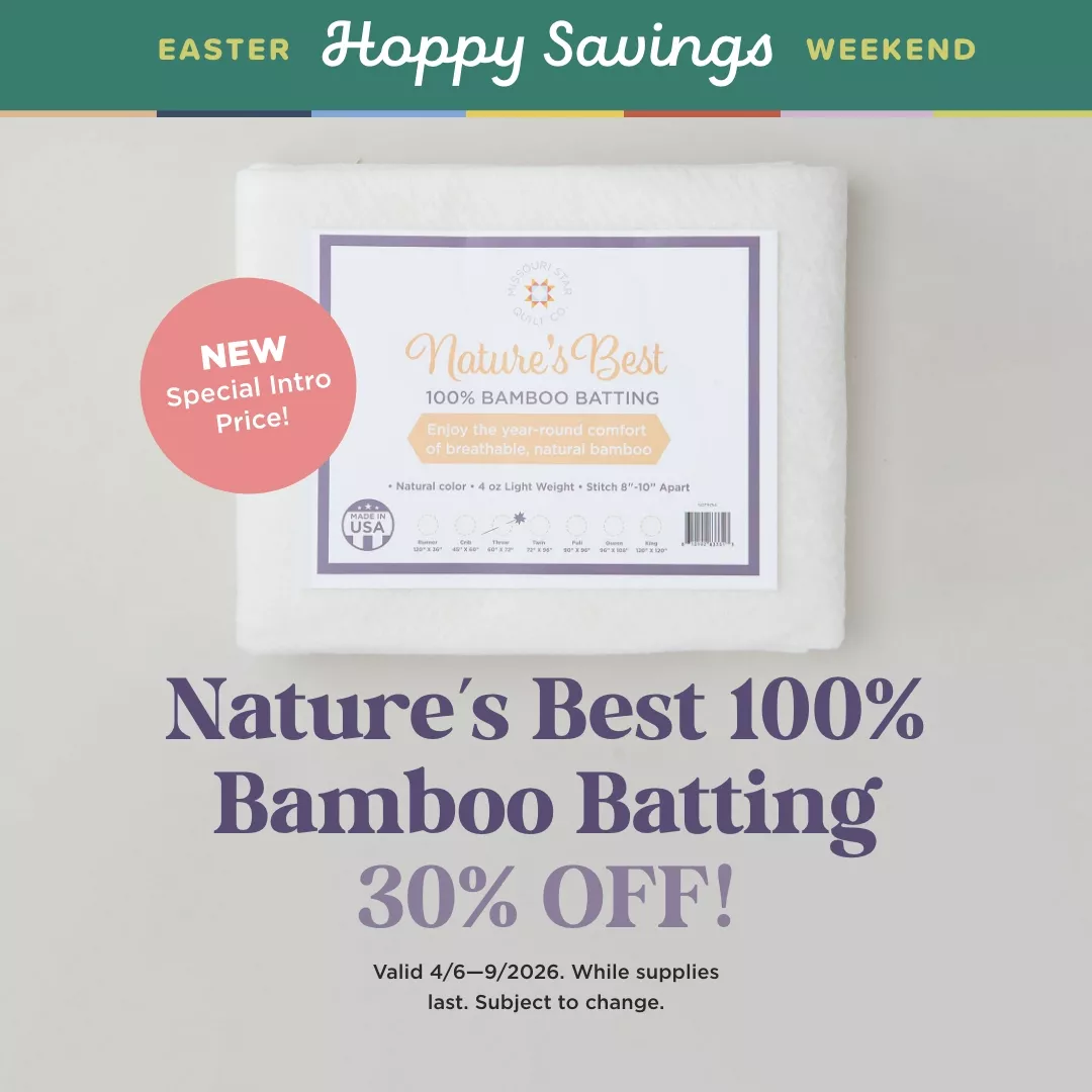 Nature's Best Bamboo Batting 30% Off