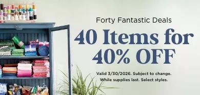 40 Items on Sale