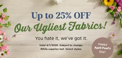 Ugly Fabric Sale