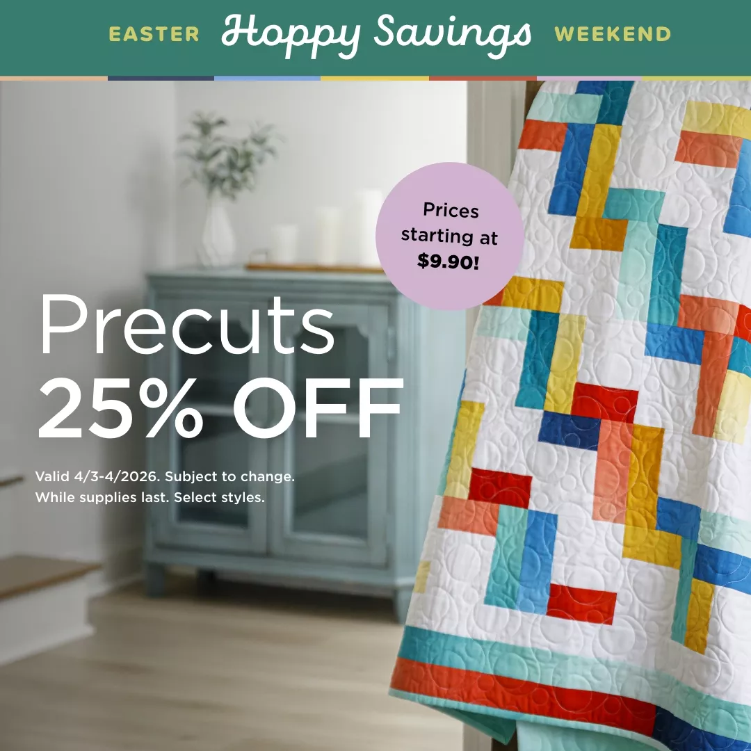 Precuts 25% Off