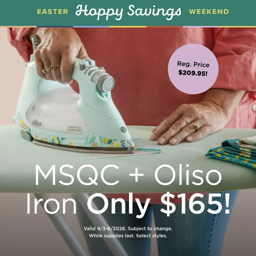 MSQC+Oliso Iron only $165