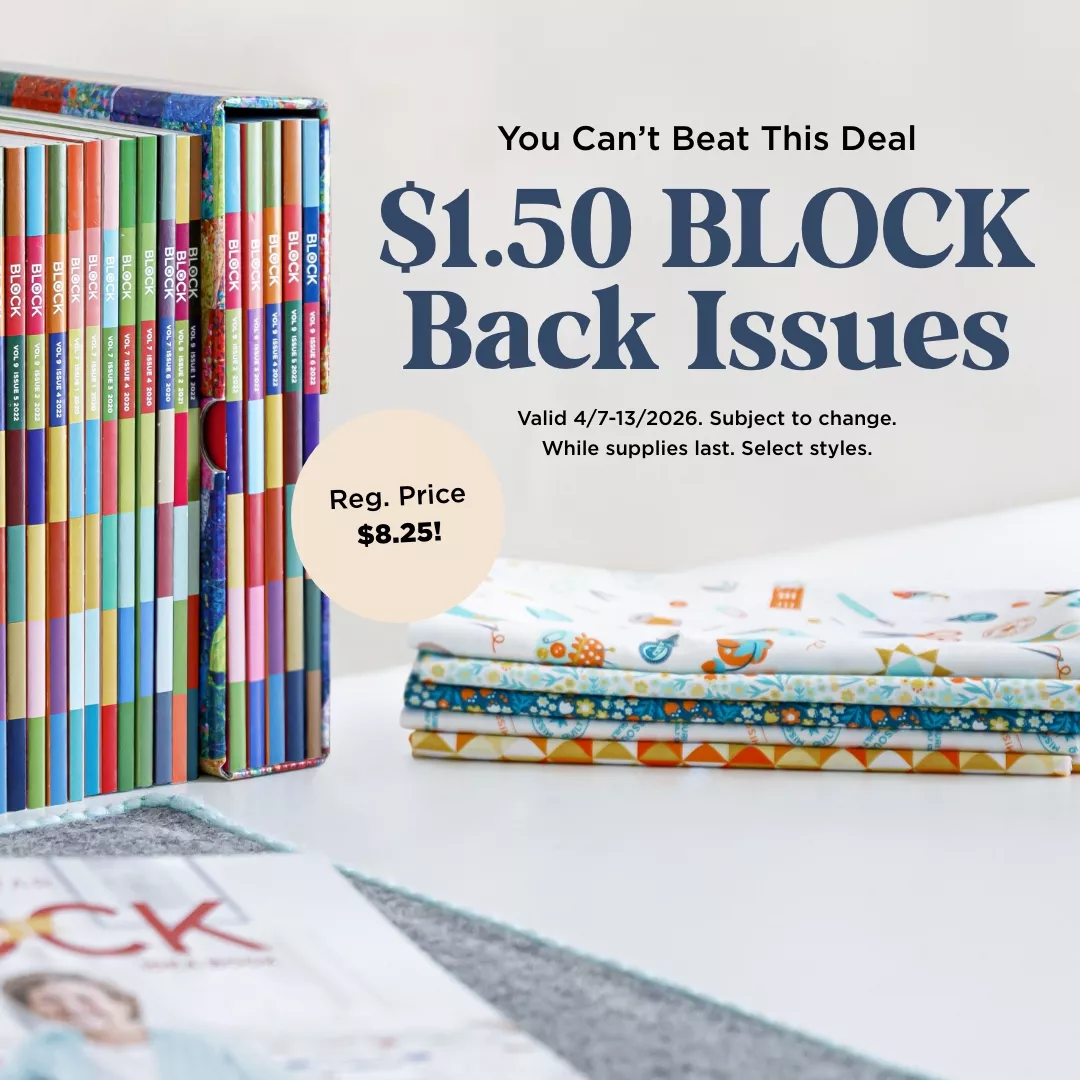 $1.50 BLOCK Back Issues