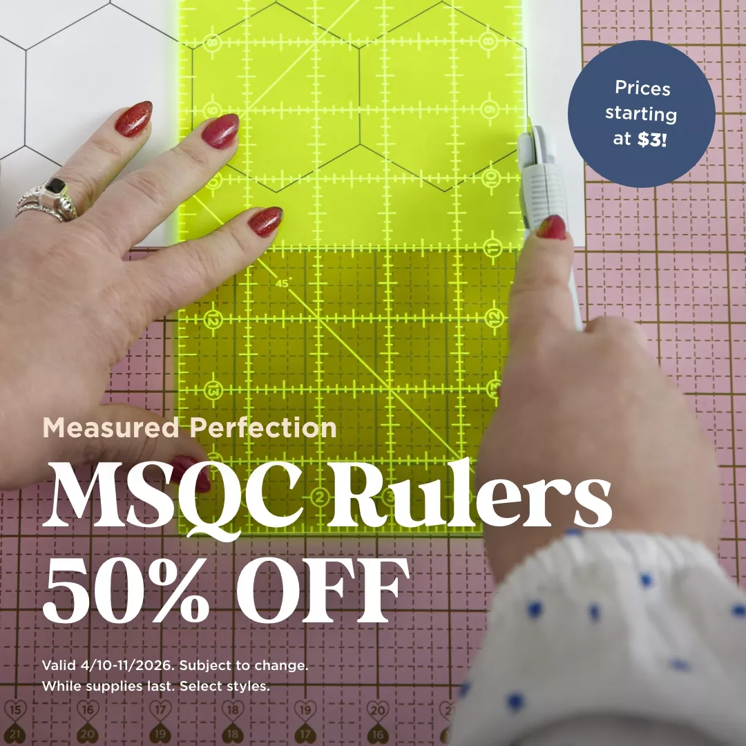 MSQC Rulers 50% Off