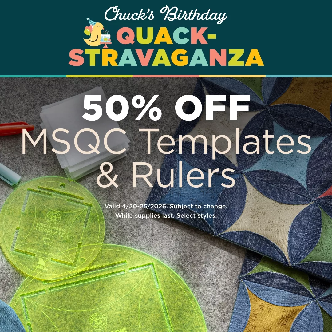 50% Off MSQC Templates & Rulers